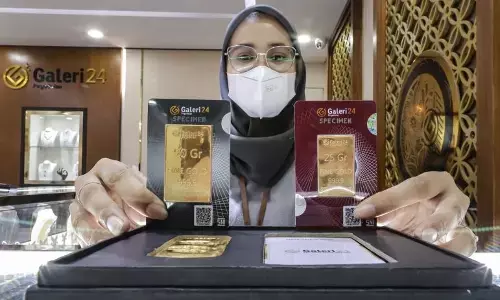Sabtu ini emas UBS Rp2,961 juta/gr dan Galeri24 Rp2,946 juta/gr