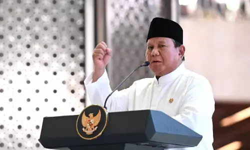Prabowo: Kita akan bangun gedung 40 lantai di Bundaran HI untuk lembaga Islam