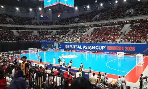 Indonesia unggul 3-2 atas Iran di babak pertama