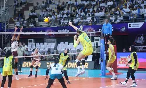 Impian Bandung bjb ke final four “terkubur” setelah kalah dari Jakarta Electric PLN Mobile 0-3