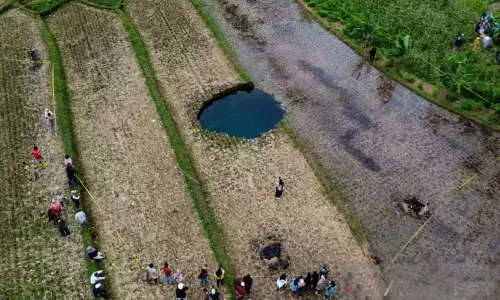 Badan Geologi paparkan dua solusi penanganan sinkhole Situjuah