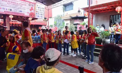 Imlek Nasional perkuat nilai kepedulian lewat Gerakan Berbagi Cahaya