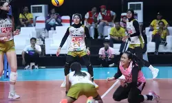 Tim Putri Jakarta Livin Mandiri benamkan mimpi Medan Falcons