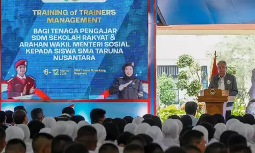 Wamensos tekankan pentingnya pembentukan karakter para murid Sekolah Rakyat