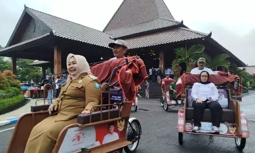 Pemerintah salurkan 200 becak listrik untuk pengayuh becak di Ponorogo
