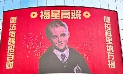 Karakter serial Harry Potter jadi tren dekorasi Imlek di China