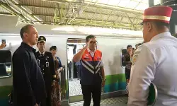 KAI pastikan kesiapan Lebaran 2026 lewat inspeksi jalur utara