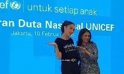 Respons siswa bunuh diri, Cinta Laura-UNICEF perjuangkan hak anak Respons siswa bunuh diri, Cinta Laura-UNICEF perjuangkan hak anak