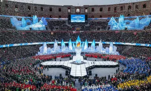 Upacara penutupan Olimpiade Musim Dingin 2026 di Verona
