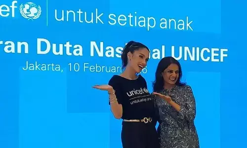 Respons siswa bunuh diri, Cinta Laura-UNICEF perjuangkan hak anak