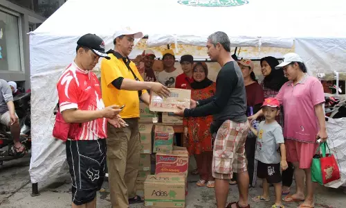 Saat bencana bukan sekadar breaking news, Tim Elshinta Peduli