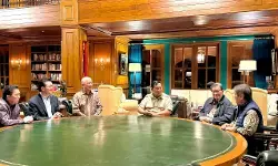 Presiden Prabowo bertemu 5 pengusaha nasional perkuat Indonesia Incorporated