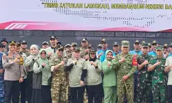 Kodim 0624 Kabupaten Bandung bangun jalan tembus perbatasan Cianjur di Cipelah 1,5 KM