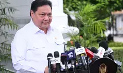 Menghadap Prabowo, ini yang disampaikan Airlangga soal paket Stimulus Ekonomi