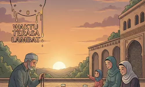 Kenapa waktu terasa melambat saat menjelang Magrib Ramadan? Kenapa waktu terasa melambat saat menjelang Magrib Ramadan?