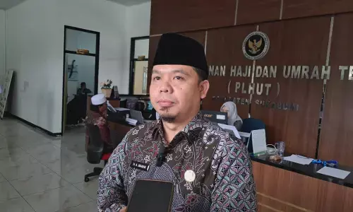 Dari kuota 173, hanya 70 calon haji Kabupaten Sukabumi yang siap berangkat