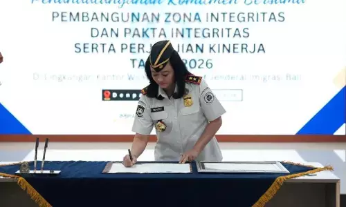 Kanwil Imigrasi Bali tandatangani komitmen bersama pembangunan Zona Integritas