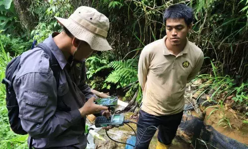 Badan Geologi temukan indikasi sungai bawah tanah di sinkhole Sumbar