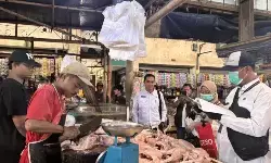 Pemkab Bogor uji pangan dan timbangan pedagang di tiga pasar