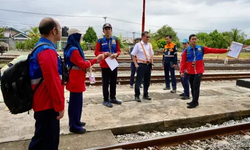 KAI Divre II Sumbar lakukan inspeksi keselamatan Lebaran 2026