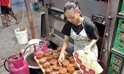 Perajin kue keranjang Lampung alami peningkatan produksi jelang Imlek Perajin kue keranjang Lampung alami peningkatan produksi jelang Imlek