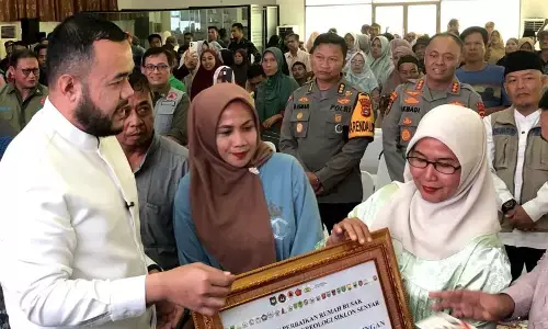 Pemerintah salurkan Rp4,5 miliar perbaikan rumah terdampak bencana