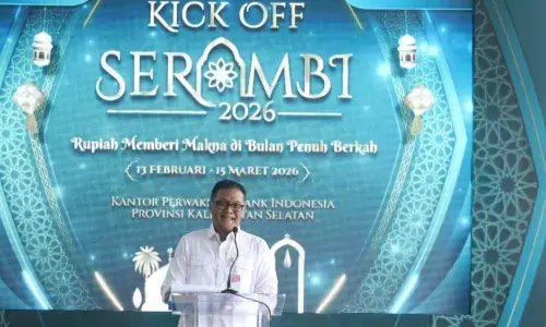 BI Kalsel gelar SERAMBI 2026 dukung kebutuhan rupiah pada Ramadhan dan Idul Fitri BI Kalsel gelar SERAMBI 2026 dukung kebutuhan rupiah pada Ramadhan dan Idul Fitri