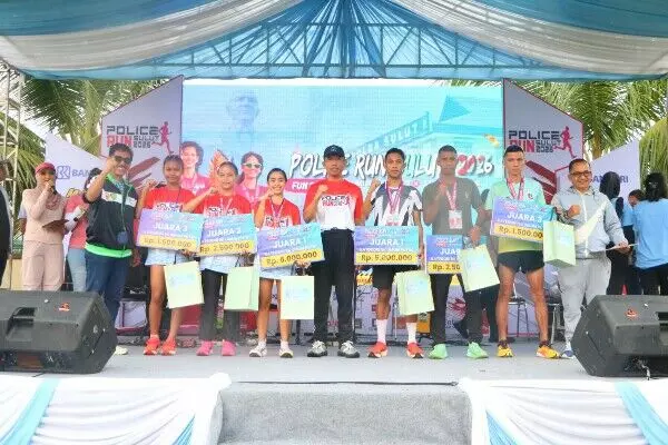 Bersama masyarakat, Polda Sulut gelar Police Run 2026 Bersama masyarakat, Polda Sulut gelar Police Run 2026