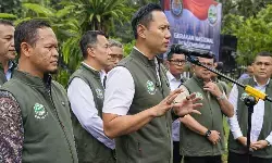 Pemerintah luncurkan Galang RTHB, target 30 persen ruang hijau