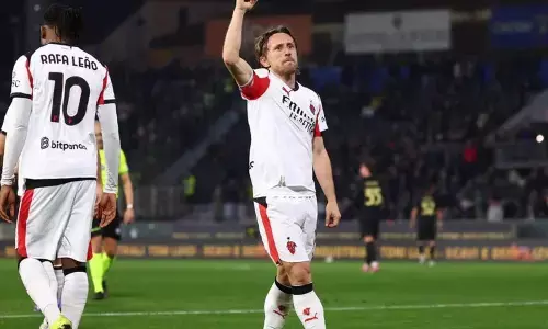 Luka Modric antar AC Milan taklukkan Pisa