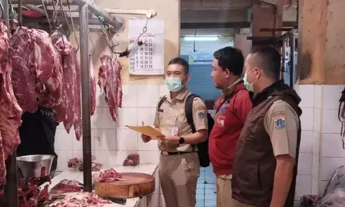 Harga daging sapi di Jaksel stabil jelang Imlek