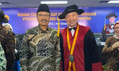 Tokoh Nasional hadiri dan apresiasi pengukuhan Ary Ginanjar Agustian sebagai Profesor Kehormatan
