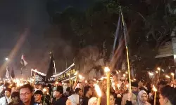 Sambut Ramadan, pawai obor di Medan galang donasi bencana