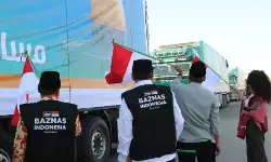 BAZNAS RI kirim 10 truk kontainer bantuan makanan untuk Palestina BAZNAS RI kirim 10 truk kontainer bantuan makanan untuk Palestina