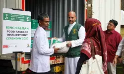 KSrelief salurkan bantuan pangan Ramadan di Kampung Pemulung Jaktim