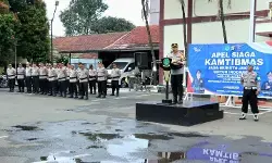 Polres Metro Depok gelar apel siaga Kamtibmas sambut Ramadan 1447 Hijriah Polres Metro Depok gelar apel siaga Kamtibmas sambut Ramadan 1447 Hijriah
