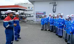 Pertamina Patra Niaga Regional Sumbagut terima kunjungan edukatif Pesantren Darularafah Raya