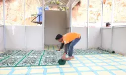 Jelang Ramadan, pengungsi Tanah Merah Hutanabolon sambut masjid bantuan BAZNAS