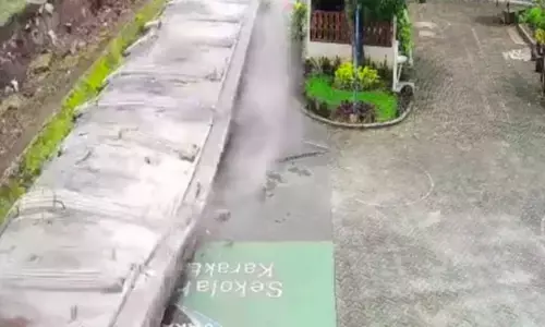 BPBD DKI sebut tembok roboh di Jaksel disebabkan struktur tanah labil