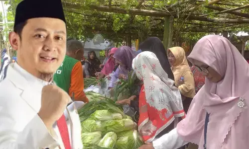 Perkuat ketahanan pangan daerah, PKS se-Indonesia gelar Pasar Tani