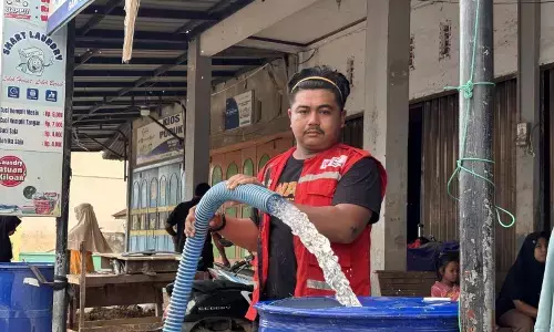 Pasokan air bersih masih jadi kendala di Pidie Jaya Pasokan air bersih masih jadi kendala di Pidie Jaya