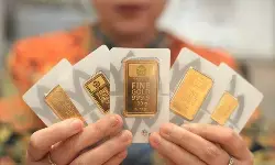 Emas Antam Selasa pagi ini turun lagi, kini di angka Rp2,918 juta/gr