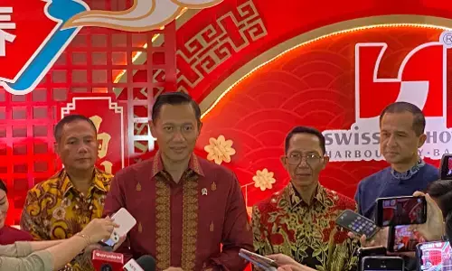 Imlek Batam, AHY tegaskan infrastruktur berkeadilan