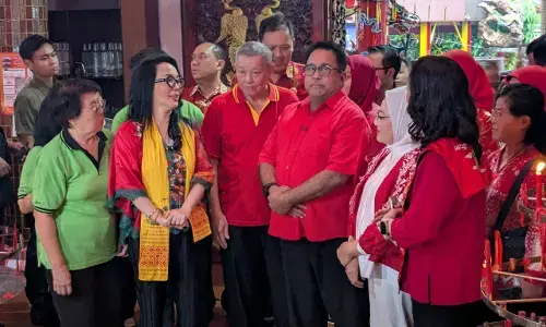 Wagub Rano Karno monitoring Imlek 2577, tegaskan toleransi