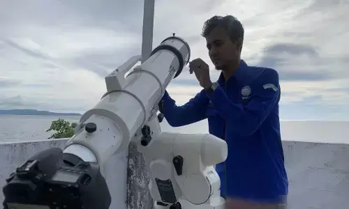 Ketinggian hilal di Sulawesi Tengah minus satu derajat di bawah ufuk