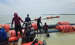 Satgas Kuala TNI-Jhonlin gerak cepat atasi sedimentasi Muara Kuala Penaga