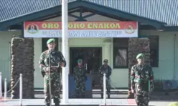 Sampaikan amanat Kasad, Dandim 1710/Mimika tekankan kewaspadaan