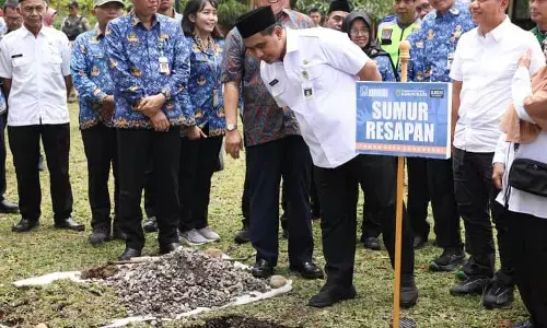 Pemprov Jateng dorong gerakan sumur resapan antisipasi kerusakan jalan
