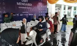 Takjil Drive Thru UMY, 4.000 takjil gratis tiap hari untuk mahasiwa