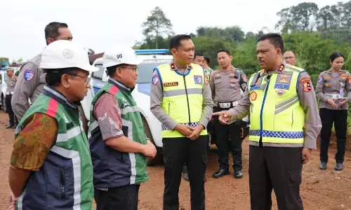 Kakorlantas cek tol Bocimi untuk mudik lebaran 2026 Kakorlantas cek tol Bocimi untuk mudik lebaran 2026